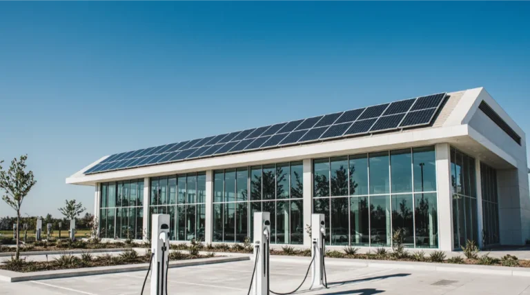 Puntos de carga de vehículo eléctrico