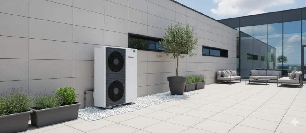 Aerotermia para empresas oficinas